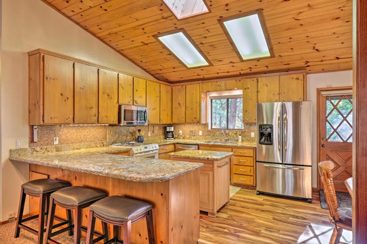 Quiet Twain Harte Cabin With Deck And Forest Views! Exterior photo