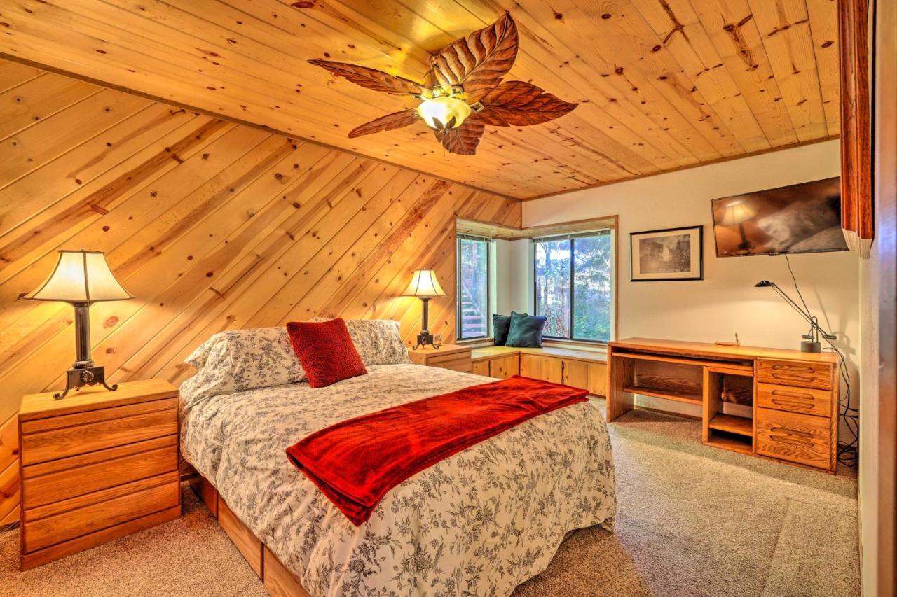 Quiet Twain Harte Cabin With Deck And Forest Views! Exterior photo
